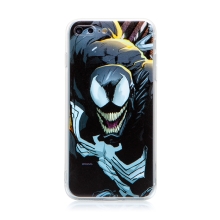 Kryt MARVEL pre Apple iPhone 7 Plus / 8 Plus - Venom - gumový - čierny