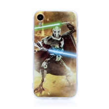 Kryt STAR WARS pre Apple iPhone Xr - Generál Grievous - gumový