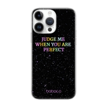 BABACO kryt pre Apple iPhone 14 Pro - gumový - Perfekt - čierny