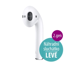 Originálne náhradné ľavé slúchadlá Apple Airpods (2. generácia)