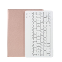 Klávesnice Bluetooth - odnímatelná + kryt / pouzdro pro Apple iPad Pro 11" / 11" (2020) - Rose Gold růžová