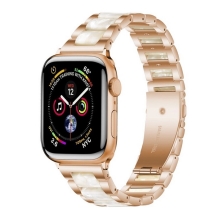 Řemínek TECH PROTECT pro Apple Watch 41mm / 40mm / 38mm - kovový - růžový