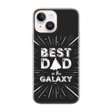 Kryt STAR WARS pro Apple iPhone 14 Plus - Best Dad In The Galaxy - gumový