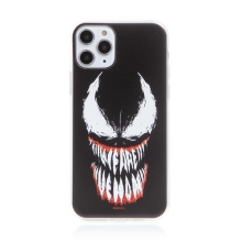 Kryt MARVEL pre Apple iPhone 11 Pro - Venom - gumový - čierny