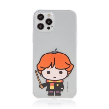 Kryt Harry Potter pro Apple iPhone 12 / 12 Pro - gumový - Ron Weasley - průhledný