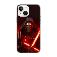 Kryt STAR WARS pre Apple iPhone 14 Plus - Kylo Ren - gumový - čierny