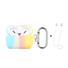 Pouzdro ENKAY pro Apple Airpods Pro - karabina - silikonové - barevné