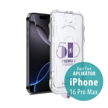 Tvrzené sklo (Tempered Glass) JP Dust Free pro Apple iPhone 16 Pro Max + aplikátor