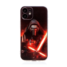 Kryt STAR WARS pre Apple iPhone 12 mini - Kylo Ren - gumový - čierny