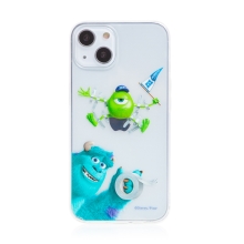 DISNEY kryt pre Apple iPhone 13 mini - Monster s.r.o. - Sulley a Mike - gumový - priehľadný