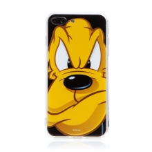 DISNEY kryt pre Apple iPhone 7 Plus / 8 Plus - Pes Pluto - gumový - čierny