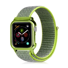 Řemínek pro Apple Watch 40mm Series 4 + pouzdro - nylonový - zelený