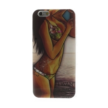 Gumový kryt pro Apple iPhone 6 / 6S - Sexy Sharon