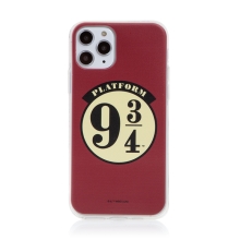 Kryt Harry Potter pre Apple iPhone 11 Pro - gumový - platforma 9 a 3/4 - červený