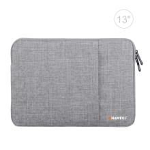 HAWEEL puzdro na zips pre Apple MacBook Air 13" / Pro 13" - bočné vrecko - sivé