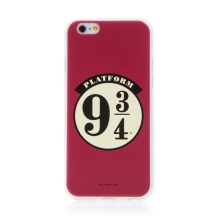 Kryt Harry Potter pre Apple iPhone 6 / 6S - gumový - platforma 9 a 3/4 - červený