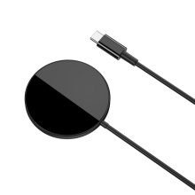 Bezdrátová nabíječka / nabíjecí podložka XO CX011 - Qi / Magsafe kompatibilní - 15W - černá