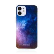 Kryt BABACO pro Apple iPhone 12 mini - gumový - galaxie