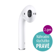 Originálne náhradné slúchadlá Apple Airpods vpravo (2. generácia)