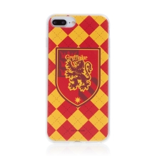 Kryt Harry Potter pre Apple iPhone 7 Plus / 8 Plus - gumový - s emblémom Nebelvíru