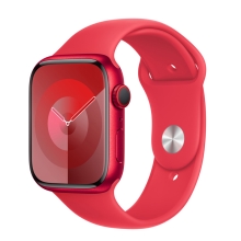 Originální řemínek pro Apple Watch Ultra 49mm / 46mm / 45mm / 44mm / 42mm - silikonový - červený