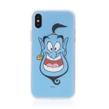 Kryt Disney pre Apple iPhone X / Xs - Genie - gumový - modrý