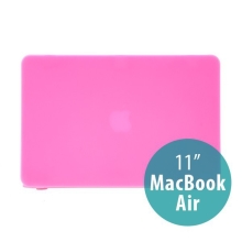 Tenký ochranný plastový obal pro Apple MacBook Air 11.6 - matný - růžový