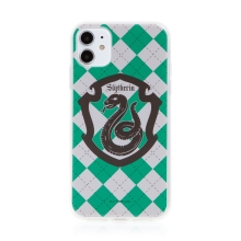 Kryt Harry Potter pro Apple iPhone 11 - gumový - emblém Zmijozelu