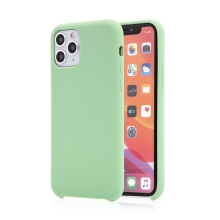 Kryt pre Apple iPhone 11 Pro Max - príjemný na dotyk - silikónový - mätovo zelený