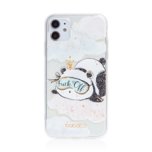 Kryt BABACO pre Apple iPhone 11 - spokojná panda - gumový