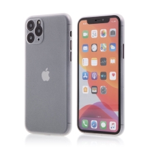 Kryt pre Apple iPhone 11 Pro Max - s ochranným sklom fotoaparátu - plastový - priehľadný