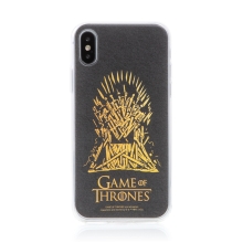 Kryt Game of Thrones pre Apple iPhone X / Xs - Železný trón - gumový