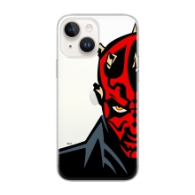 Kryt STAR WARS pre Apple iPhone 14 - Darth Maul - gumový - priehľadný