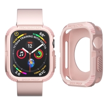 Kryt pre Apple Watch 44 mm / 45 mm - gumový - pieskovo ružový