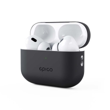 Pouzdro / obal EPICO pro Apple AirPods Pro 1 / 2 - silikonové - černé