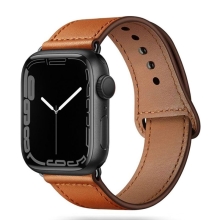 Remienok TECH PROTECT pre Apple Watch Ultra 49mm / 45mm / 44mm / 42mm - kožený - hnedý