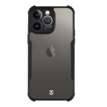 TACTICAL Quantum Stealth Cover pre Apple iPhone 14 Pro Max - Odolný - Plast / guma - Transparentný / čierny