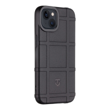 Kryt TACTICAL Infantry pro Apple iPhone 13 - protiskluzový - gumový - černý