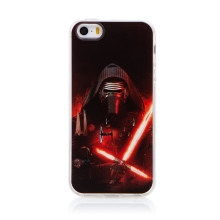 Kryt STAR WARS pre Apple iPhone 5 / 5S / SE - Kylo Ren - gumový - čierny