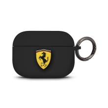 FERRARI puzdro / obal pre Apple AirPods 3 (2021) - silikónové - čierne