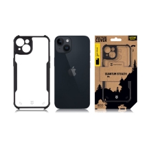 Kryt TACTICAL Quantum Stealth pre Apple iPhone 14 - odolný - plast / guma - priehľadný / čierny