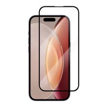 Tvrdené sklo RHINOTECH pre Apple iPhone 15 Pro Max - 3D okraj - montážny rám