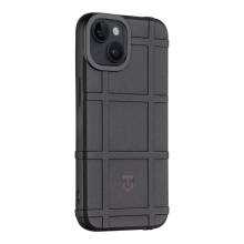 Kryt TACTICAL Infantry pro Apple iPhone 14 - protiskluzový - gumový - černý