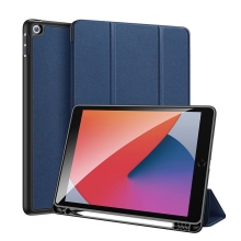 Pouzdro / kryt DUX DUCIS pro Apple iPad 10,2" (2019 - 2021) - funkce chytrého uspání + stojánek - modré