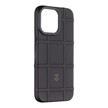 Kryt TACTICAL Infantry pro Apple iPhone 15 Pro Max - protiskluzový - gumový - černý