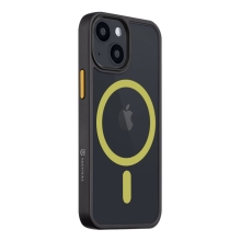 Kryt TACTICAL Hyperstealth 2.0 pre Apple iPhone 13 mini - MagSafe - čierny / žltý