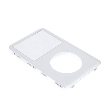 Predná strana pre Apple iPod Classic - strieborná - kvalita A+