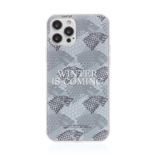 Kryt Game of Thrones pre Apple iPhone 12 / 12 Pro - Zima sa blíži - gumový