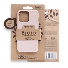 Kryt FOREVER BIO pre Apple iPhone 15 Pro Max - Zero Waste kompostovateľný kryt - ružový