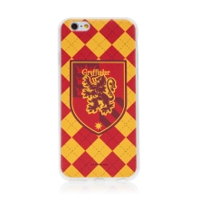 Kryt Harry Potter pro Apple iPhone 6 / 6S - gumový - emblém Nebelvíru